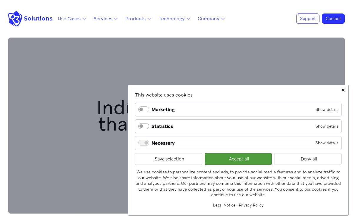 R3 Solutions website preview
