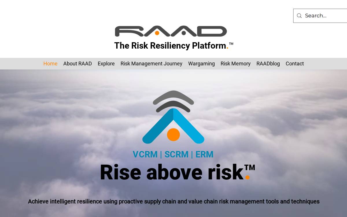 RAAD website preview