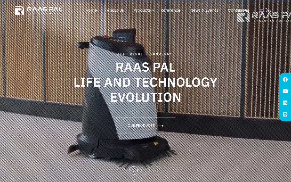 Raaspal website preview