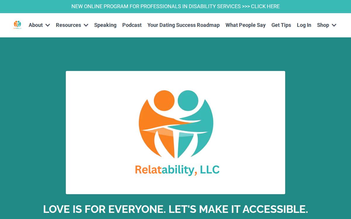 Radiant Abilities website preview