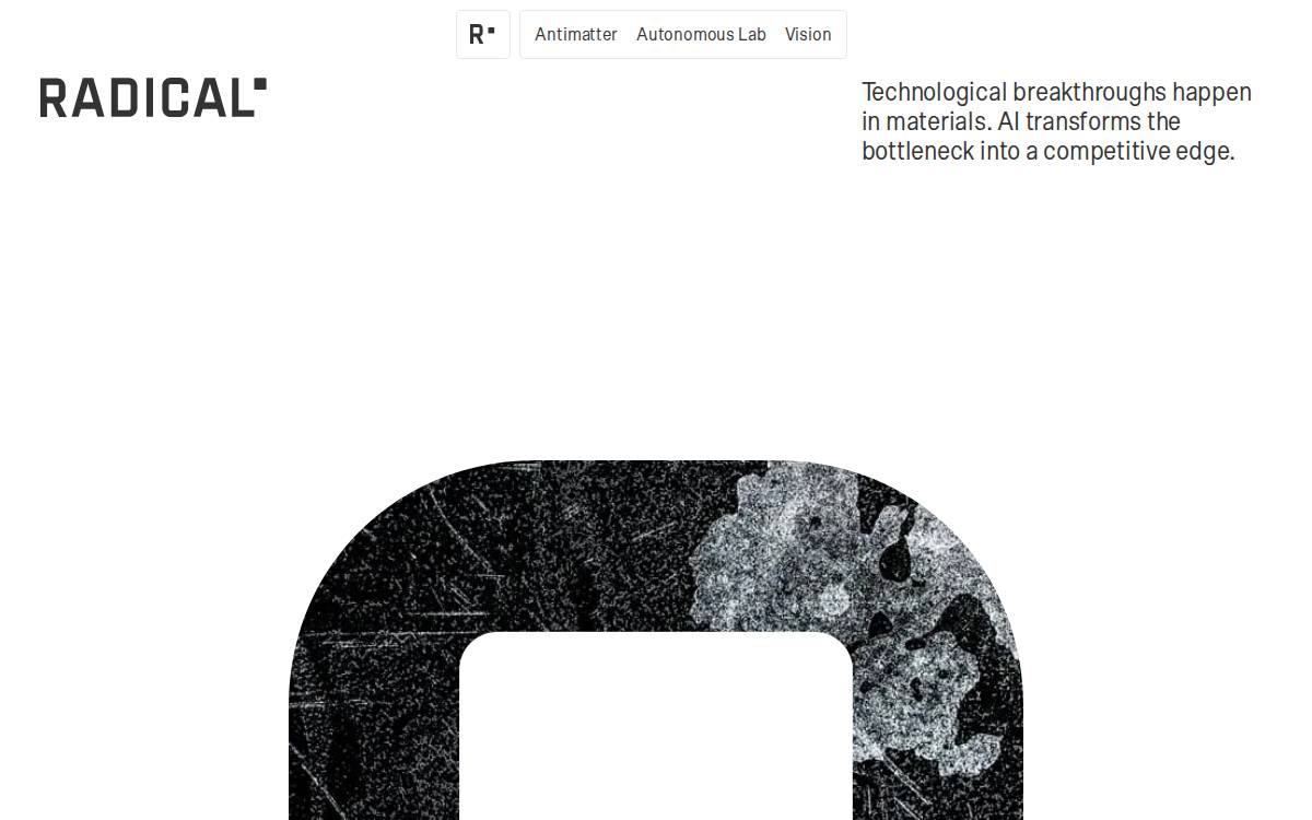 Radical Ai website preview