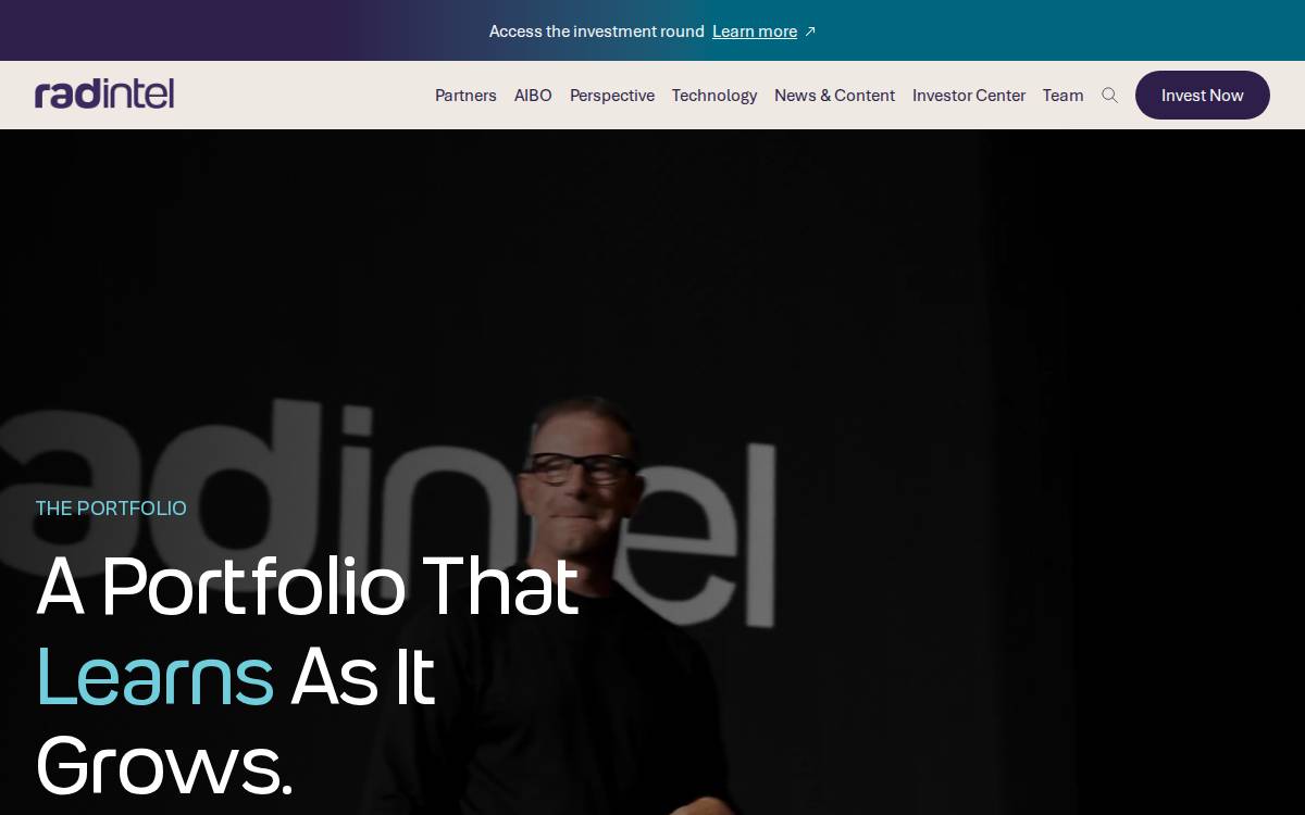 RAD Intel website preview