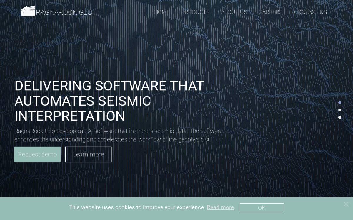 RagnaRock Geo website preview