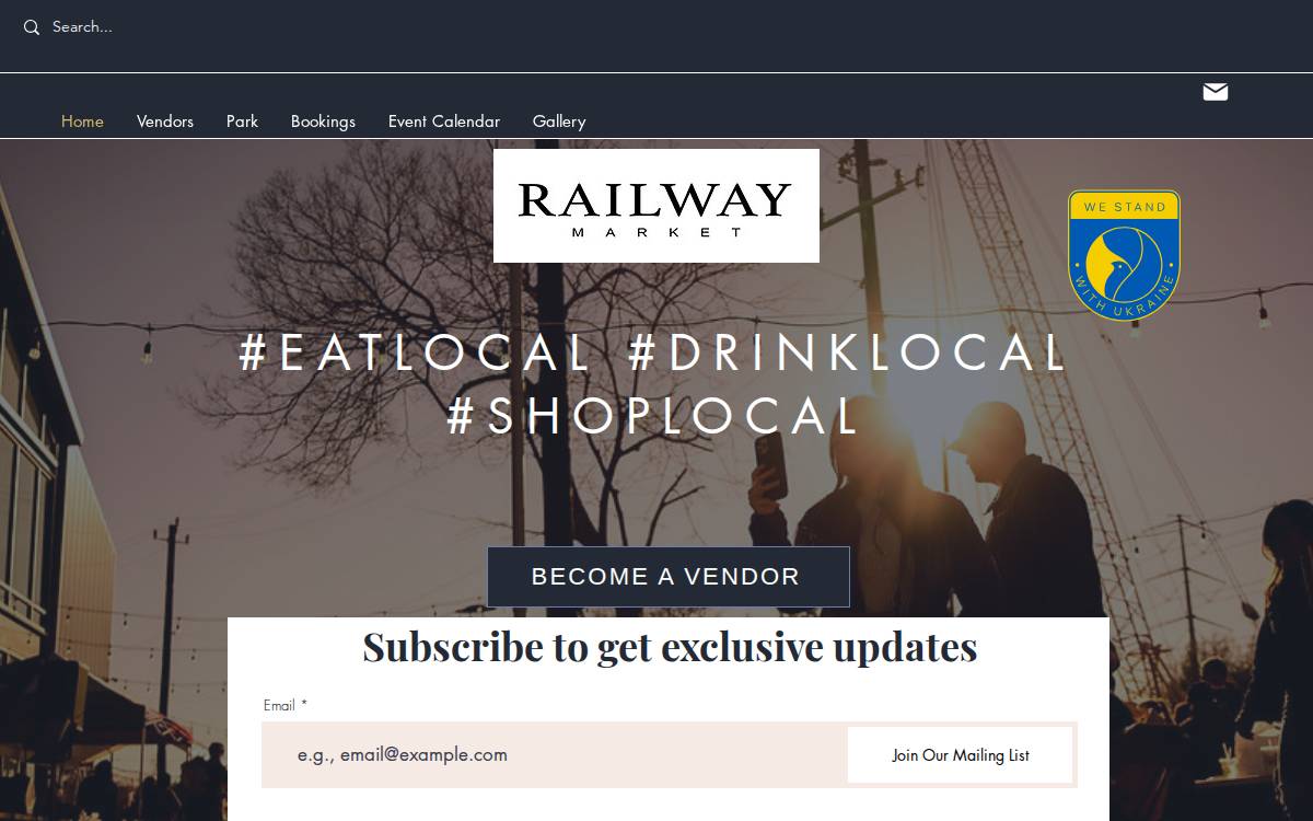 Railway Heights website preview