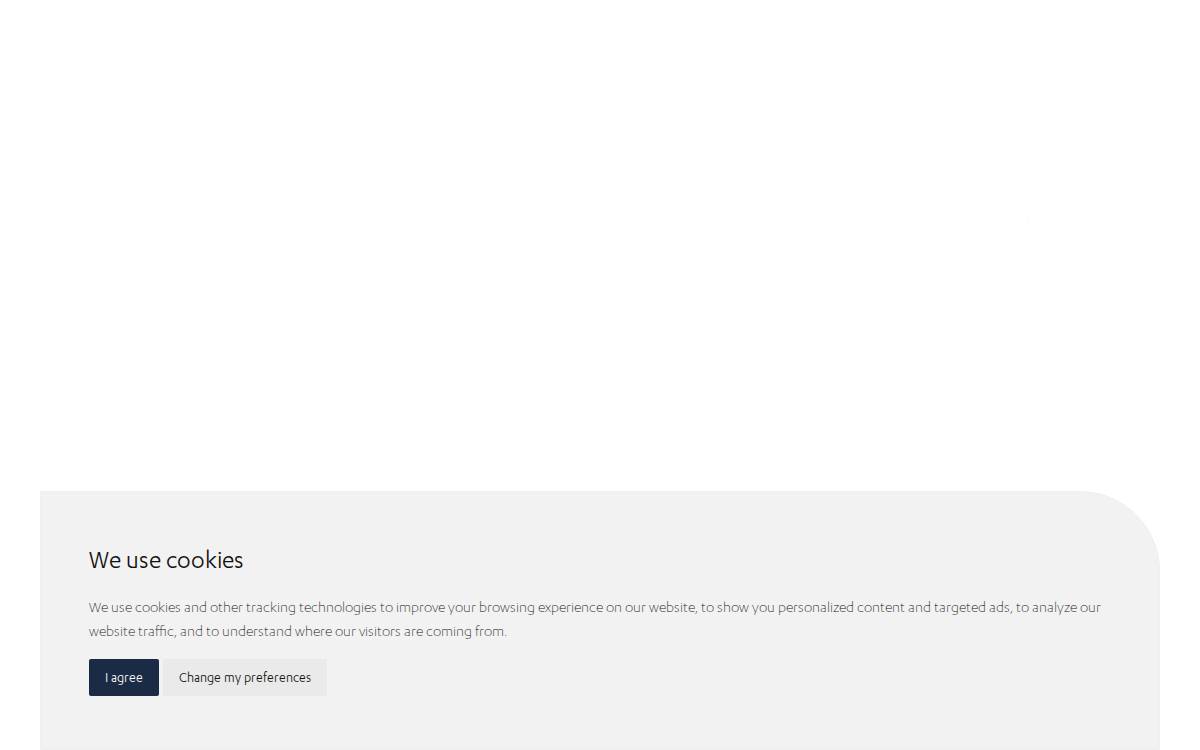 Rain Financial website preview