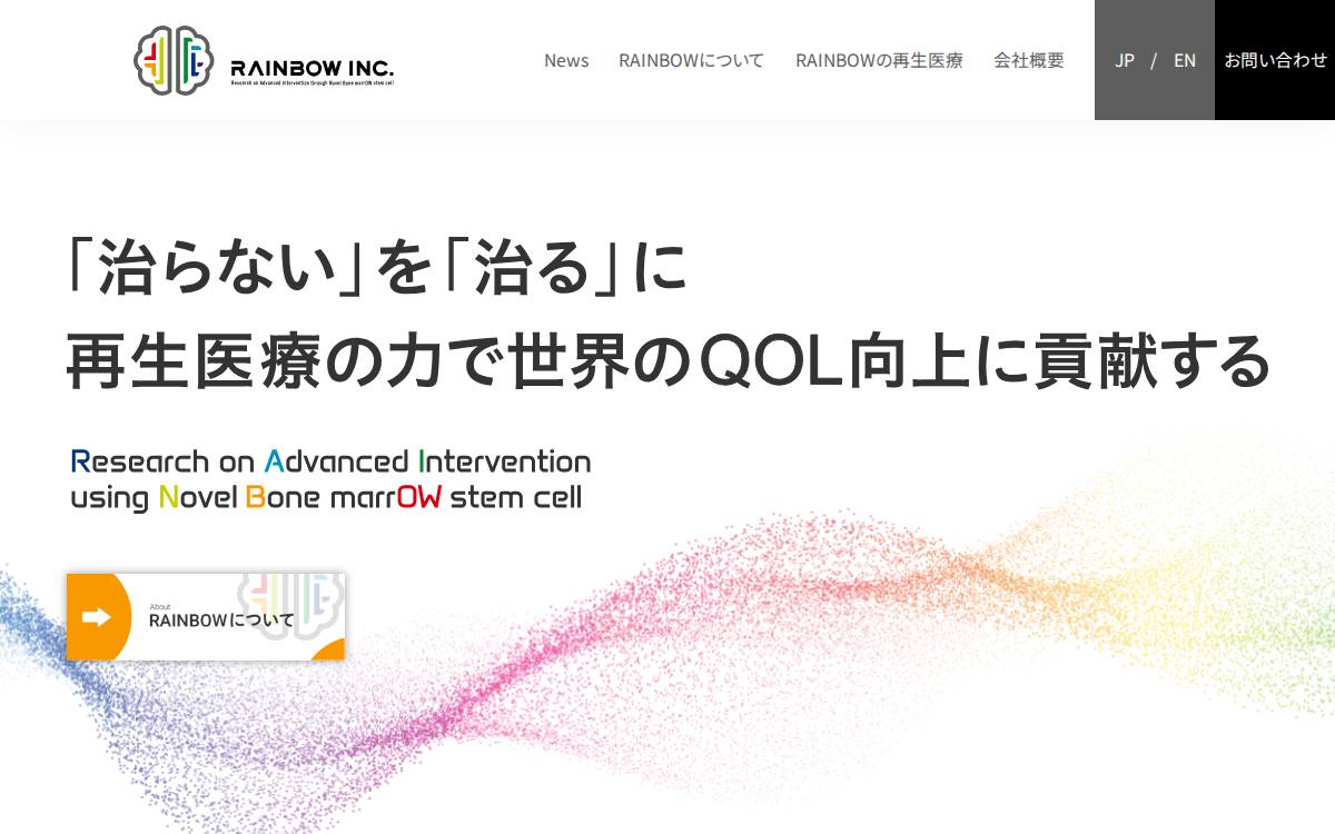Rainbow Inc. website preview