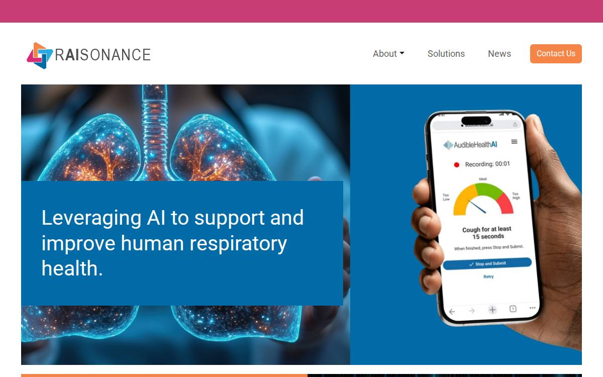 Raisonance website preview