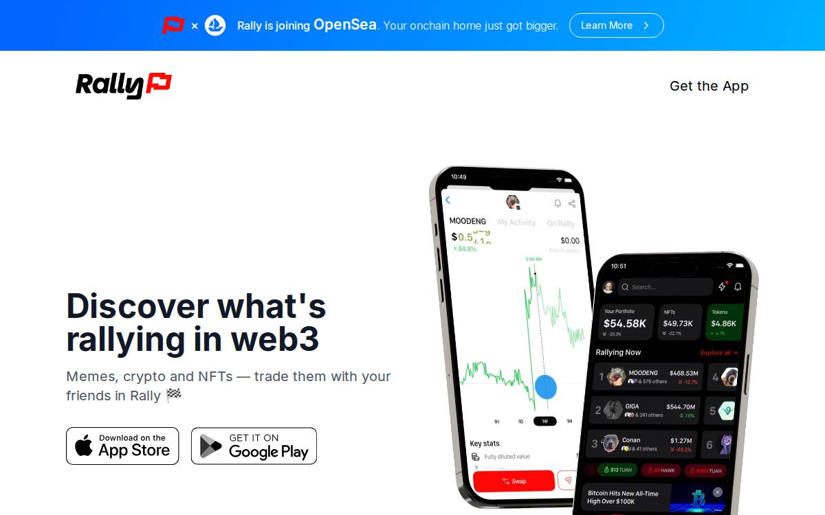 Rally Acquired website preview