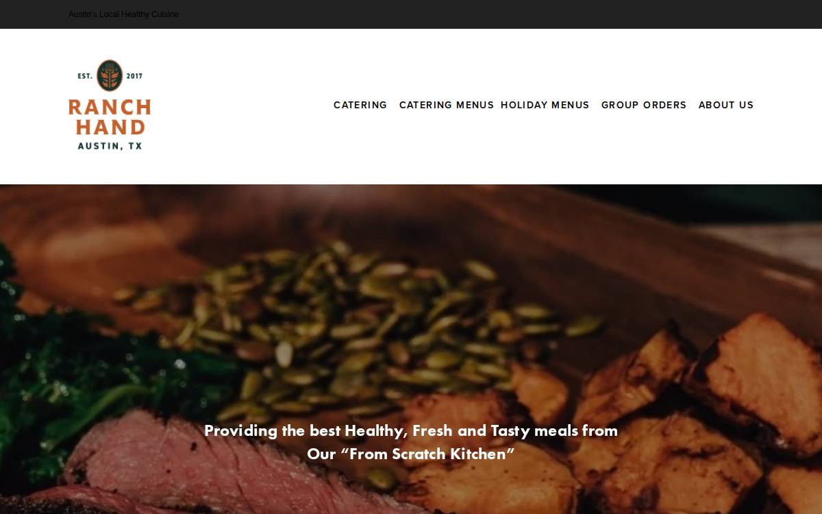Ranch Hand website preview