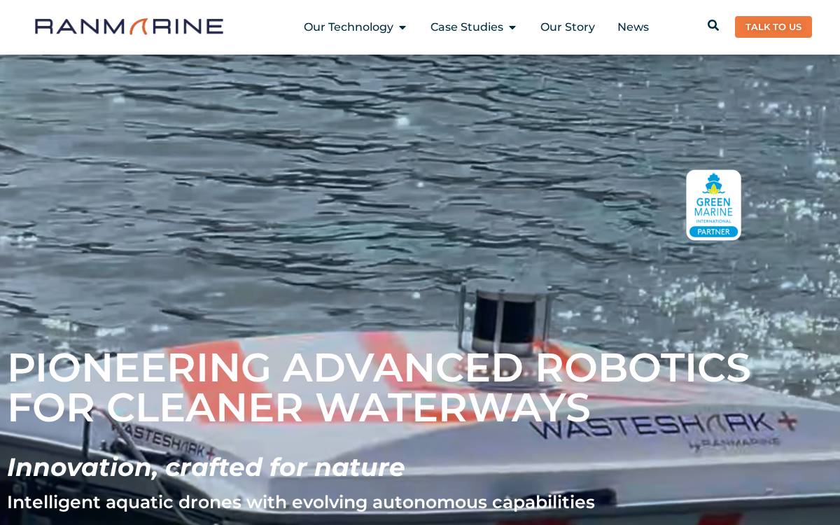 Ranmarine website preview