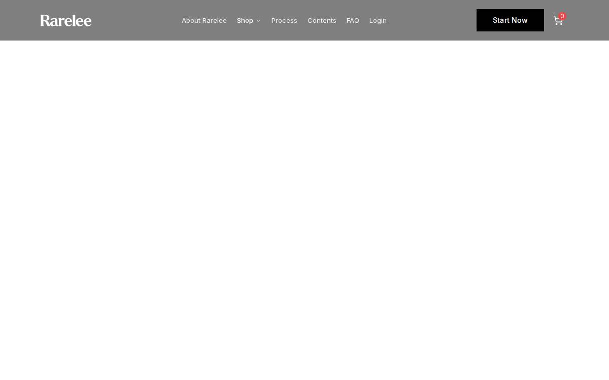 RareLee website preview