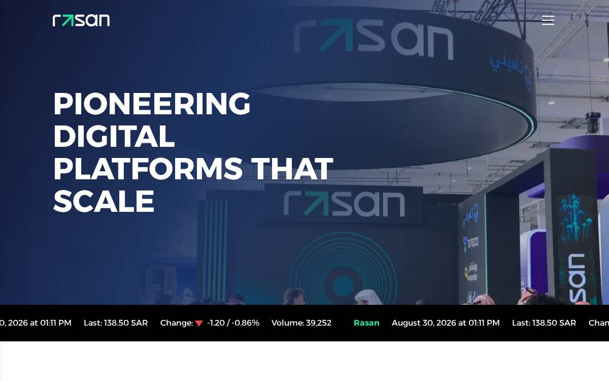 Rasan website preview