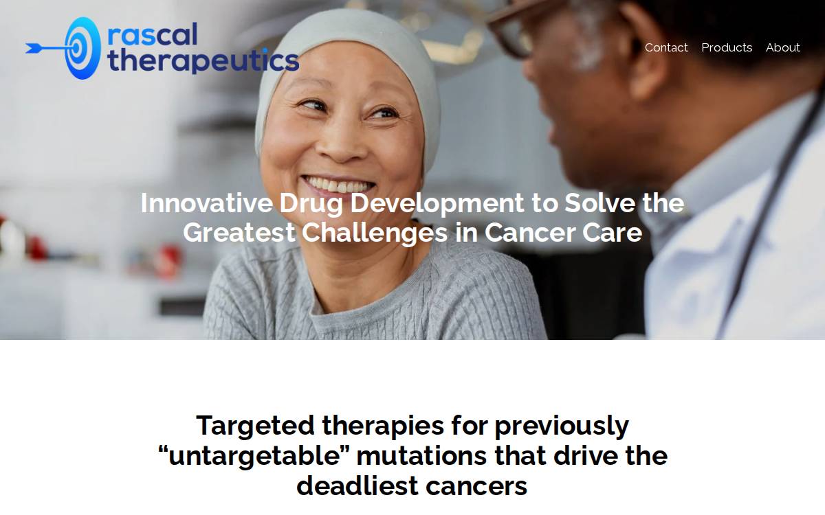 Rascaltherapeutics website preview