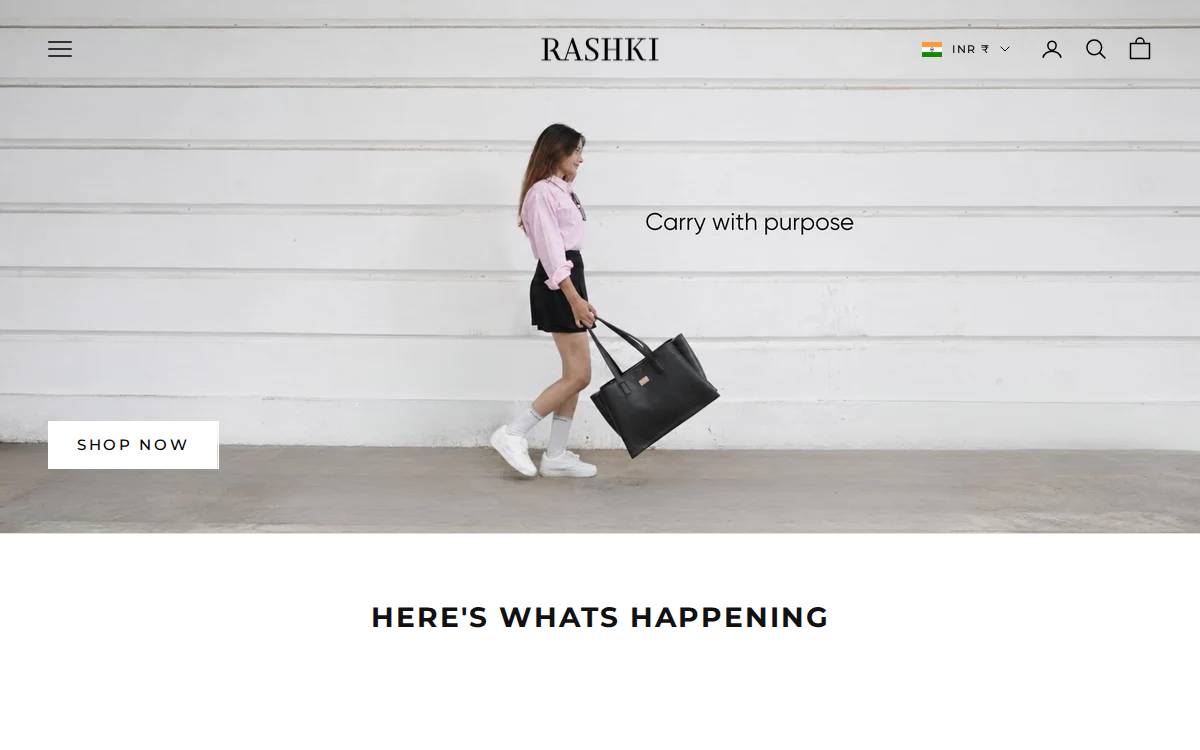 Rashki website preview