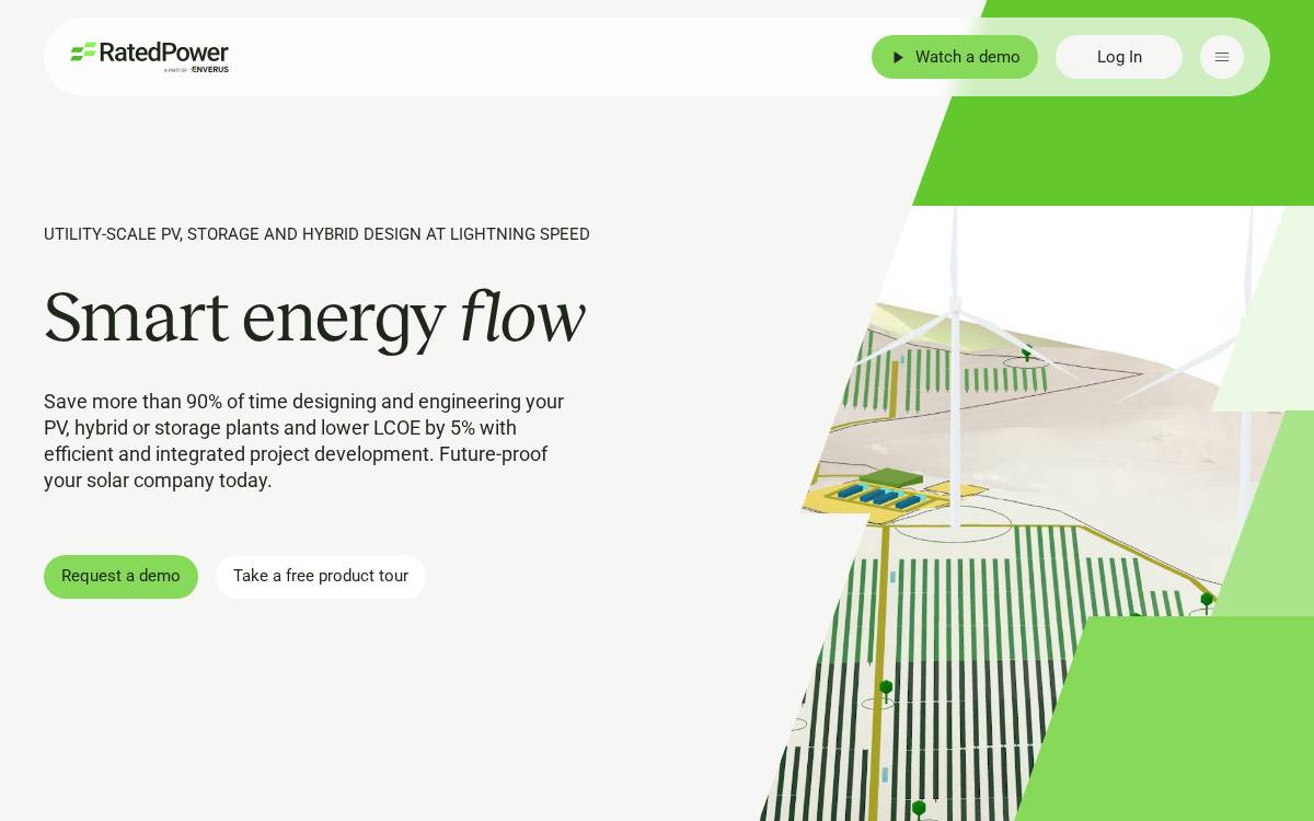 RatedPower website preview