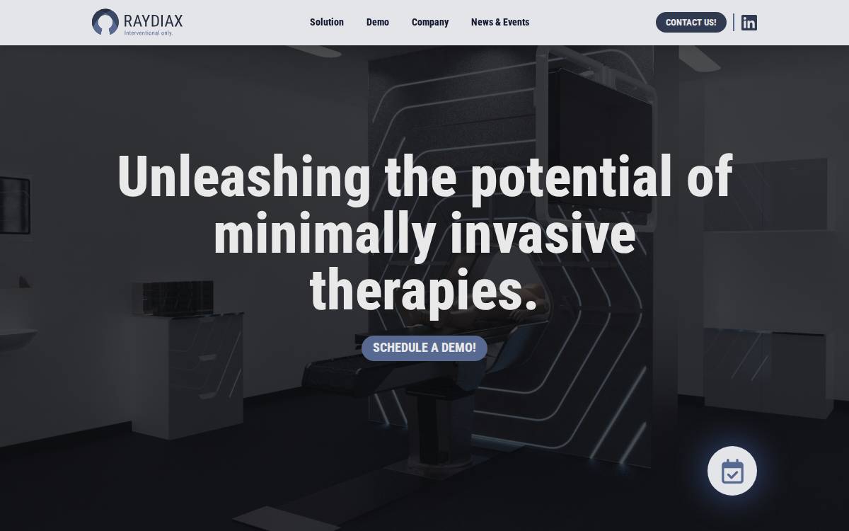 Raydiax Gmbh website preview