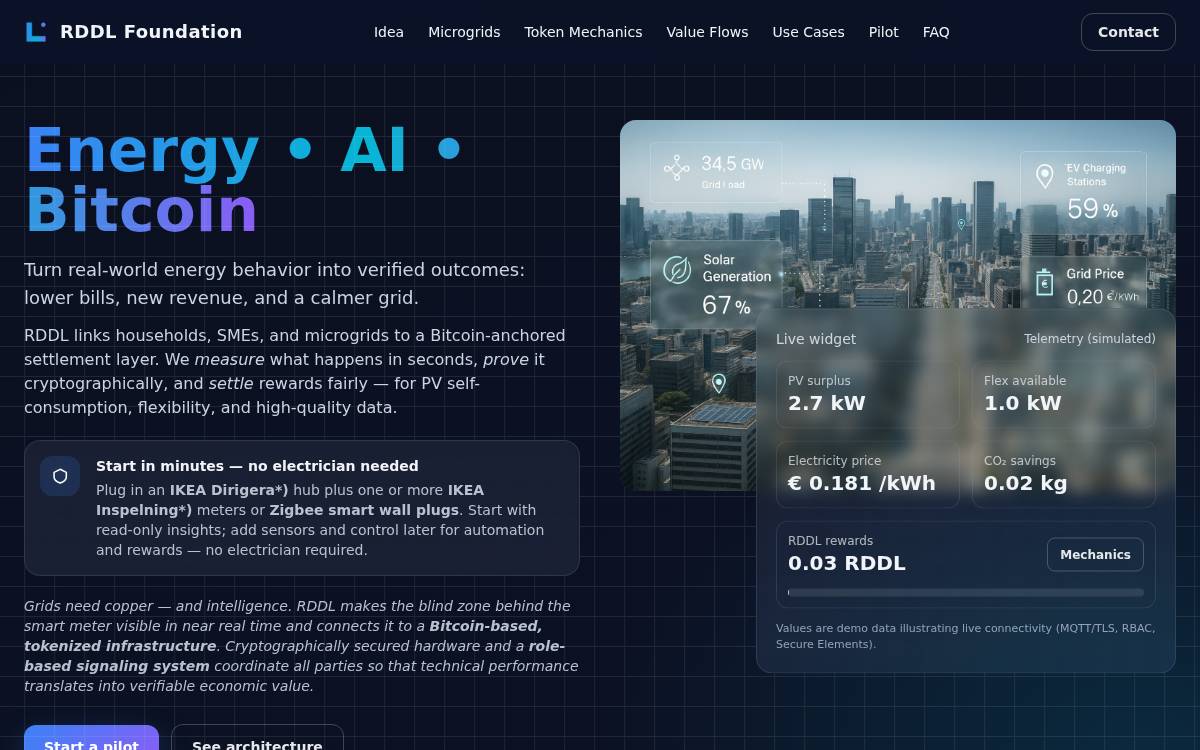 RDDL website preview
