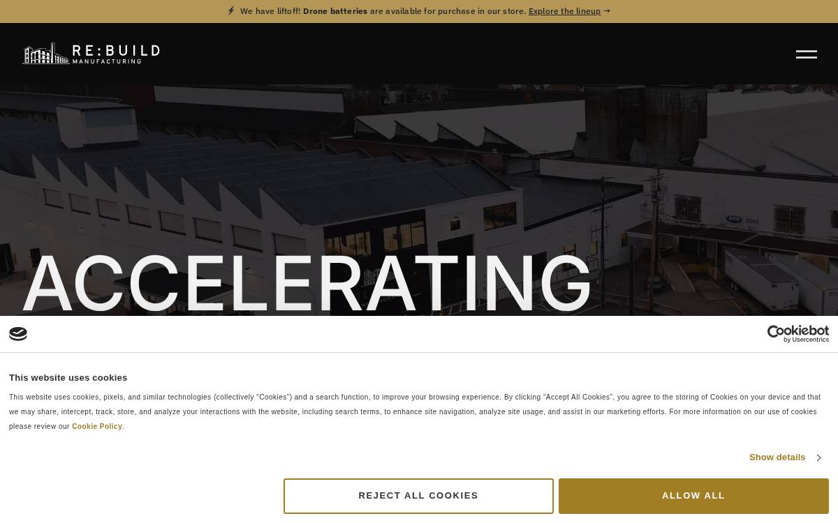 Re:Build website preview