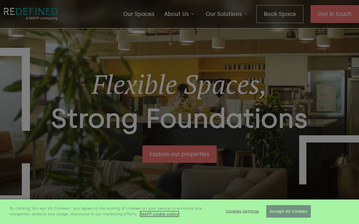 Re-Defined website preview