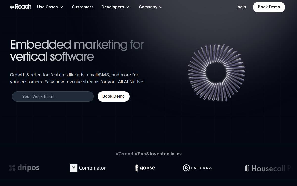 Reach website preview