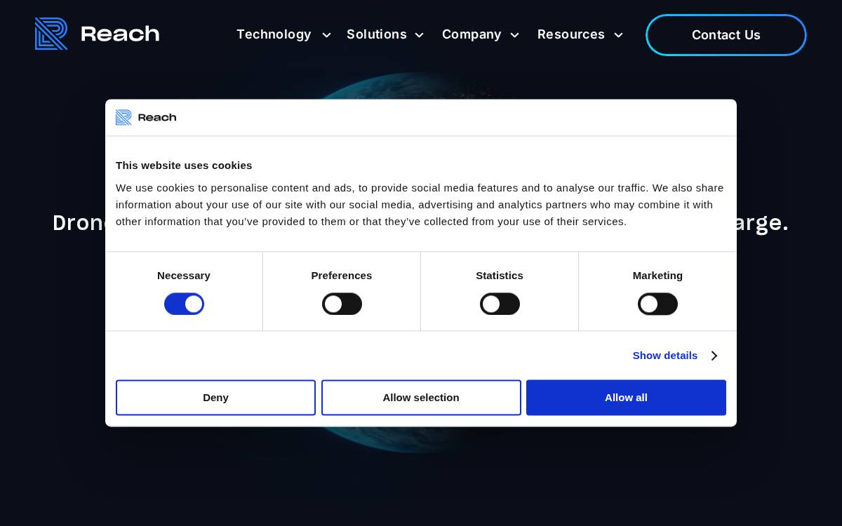 Reachlabs website preview