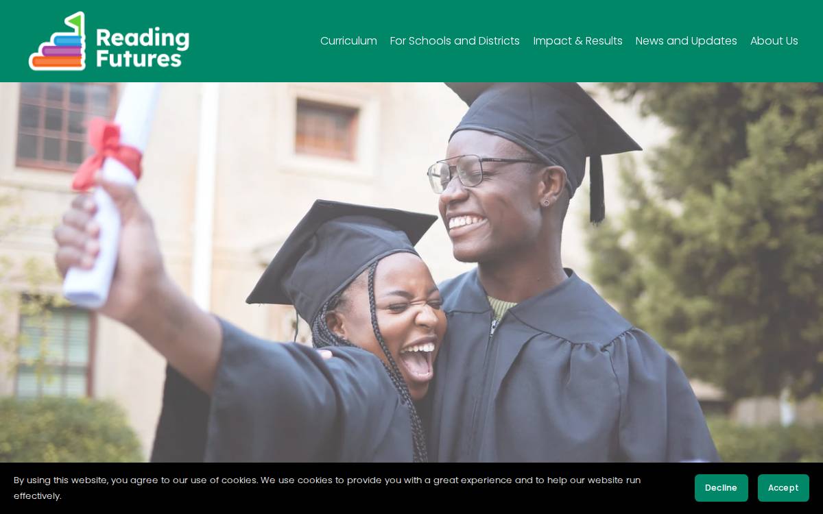Reading Futures website preview