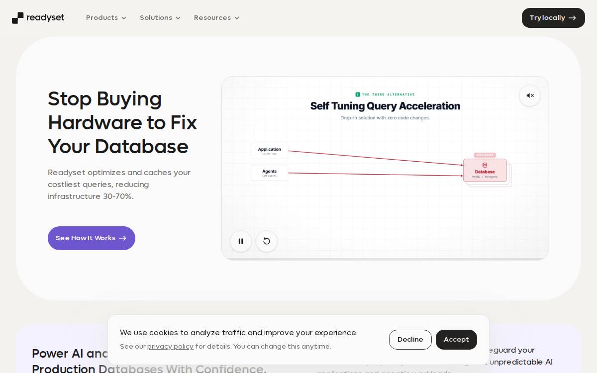 ReadySet website preview