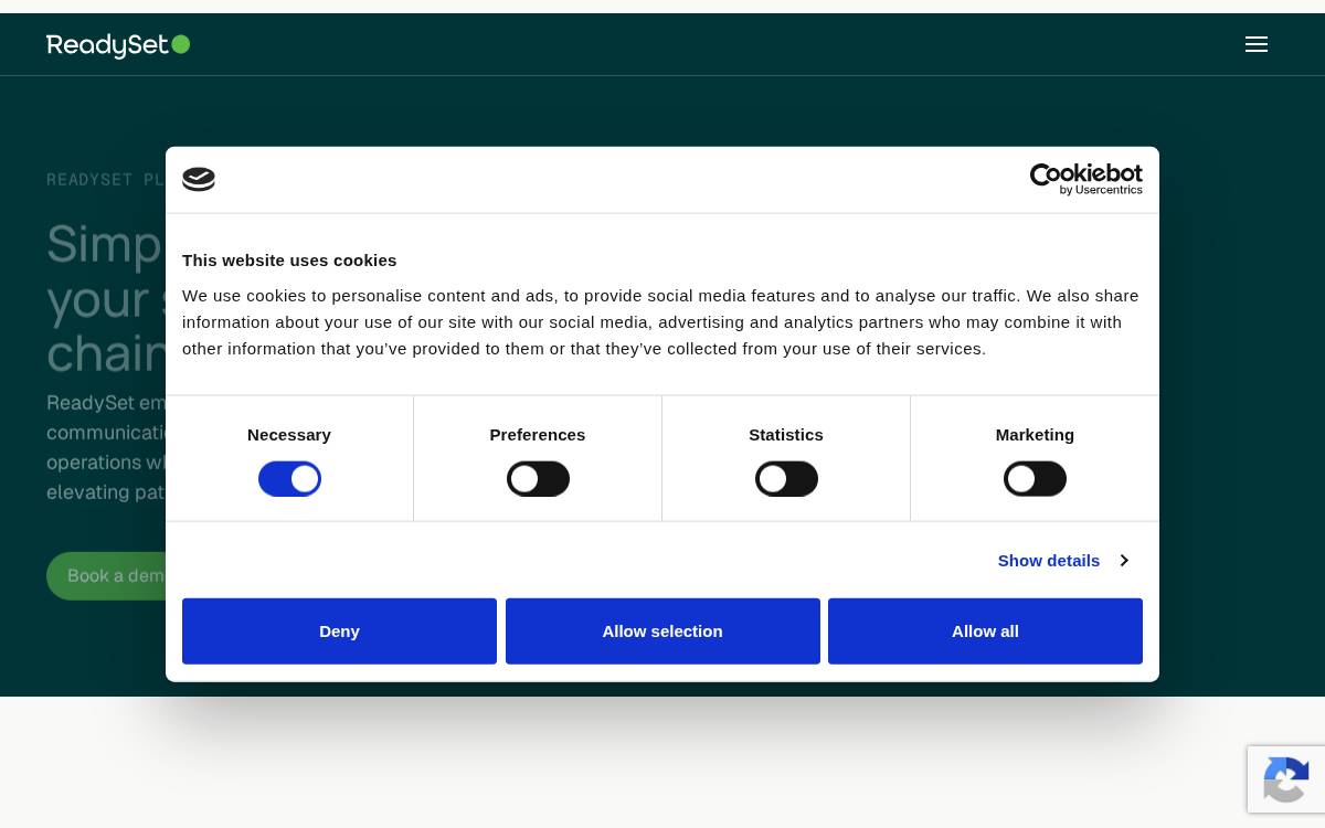 ReadySet Surgical website preview