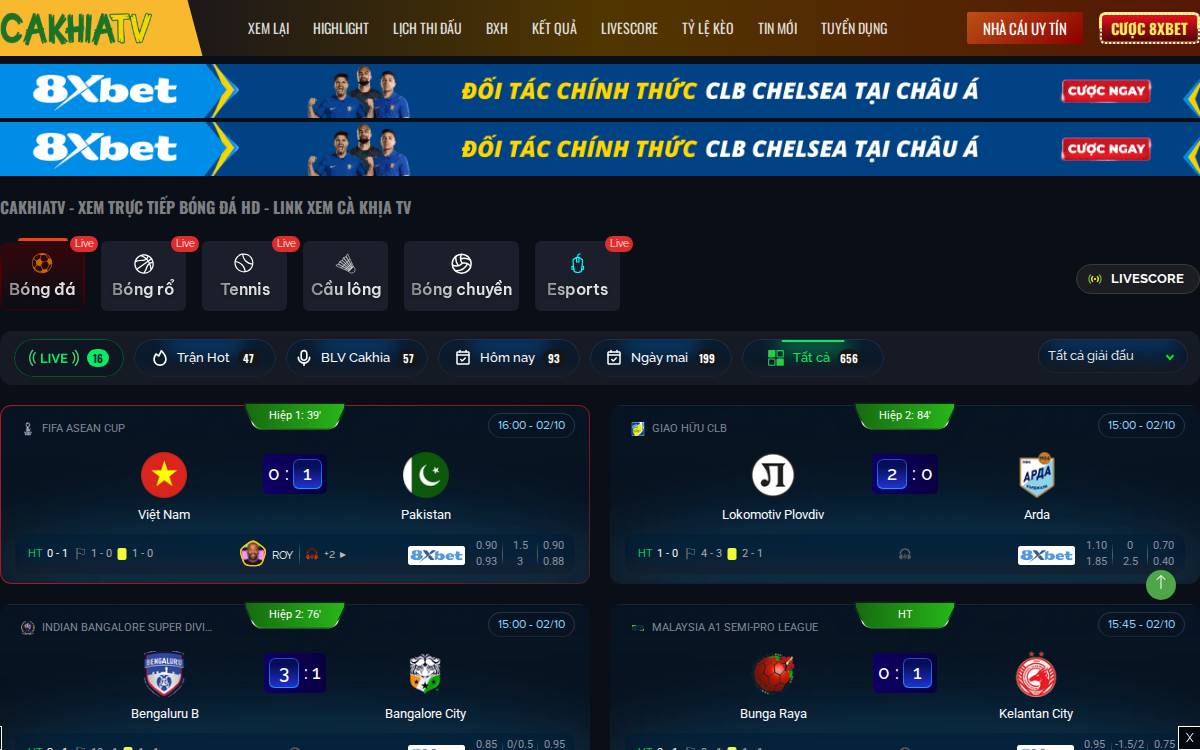 Real website preview