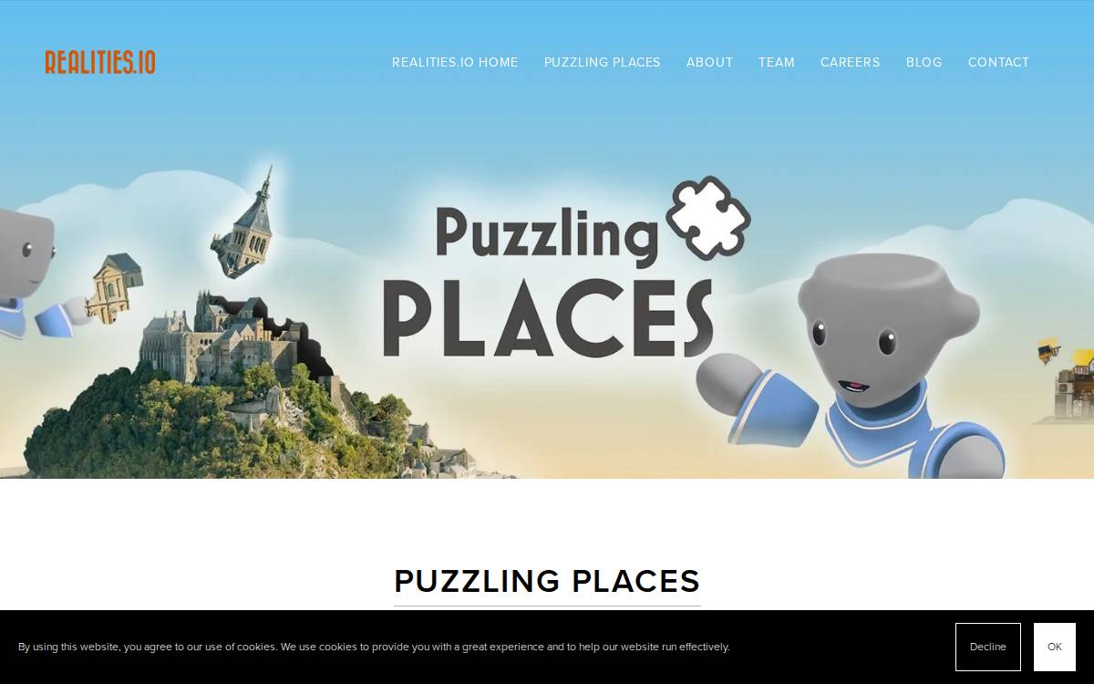 Realities website preview
