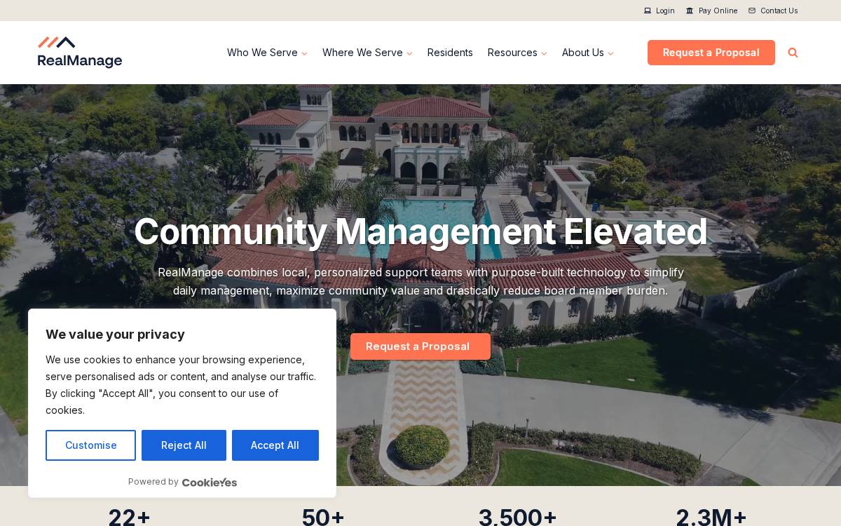 RealManage website preview