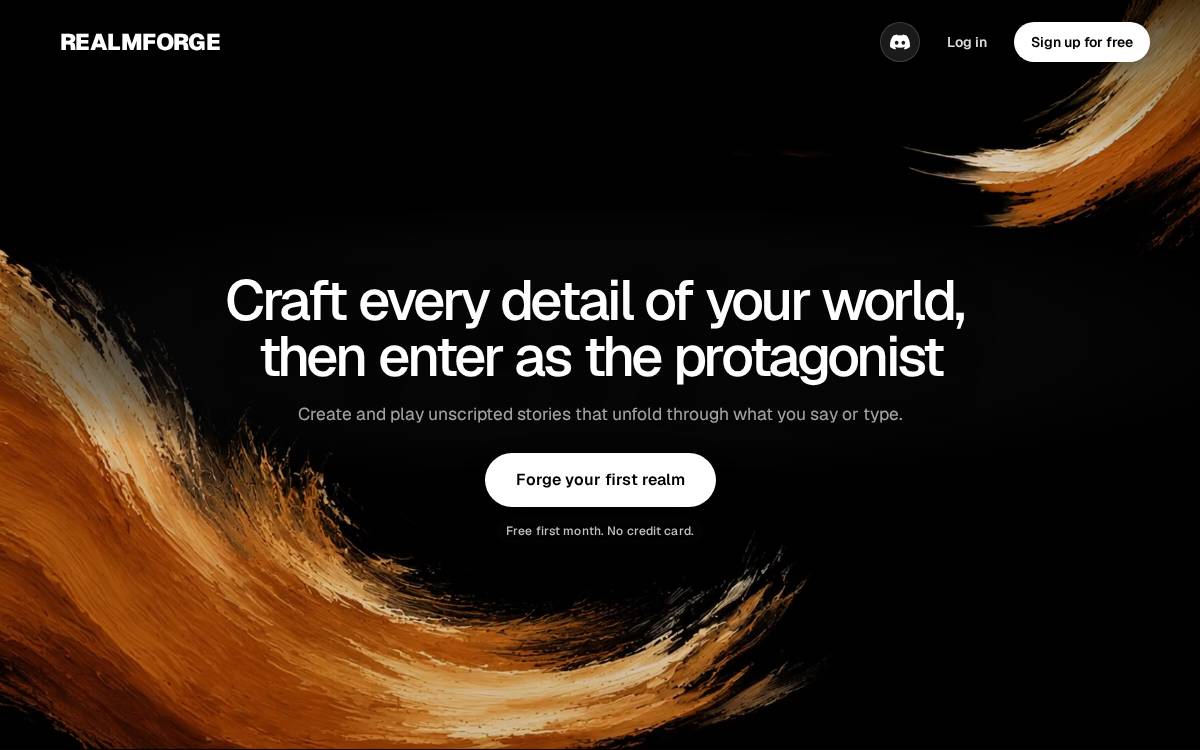 Realmforge website preview