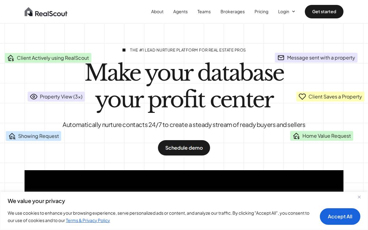 RealScout website preview
