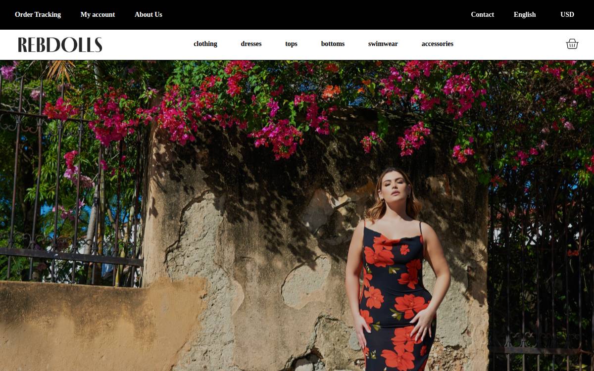 Rebdolls website preview