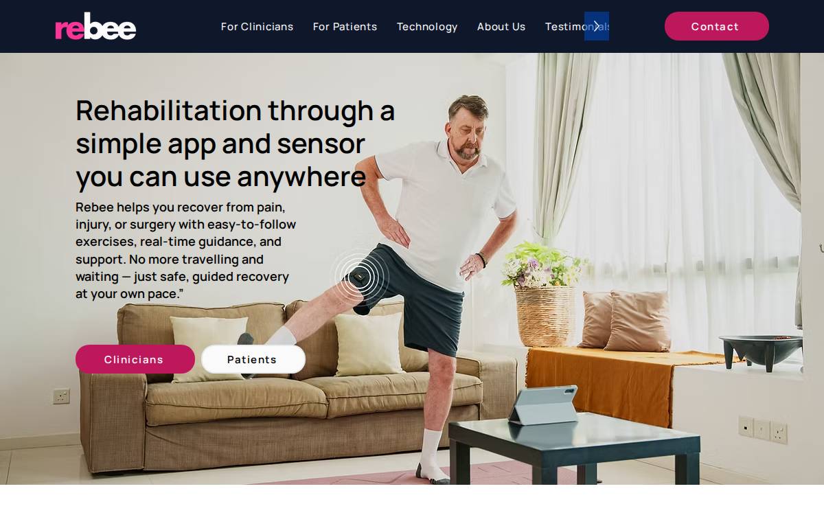 Rebeehealth website preview
