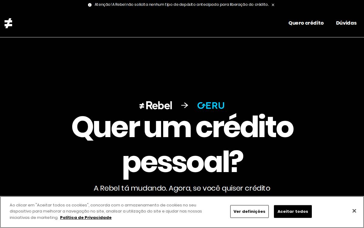 Rebel website preview