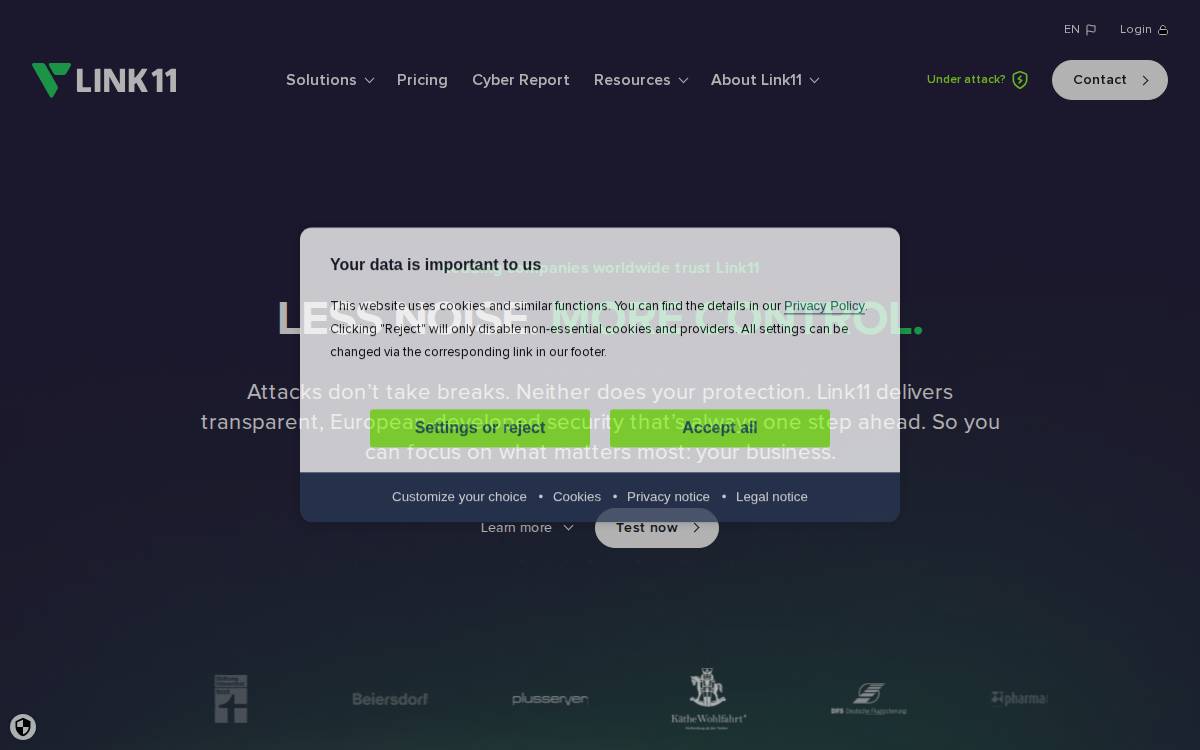 Reblaze website preview
