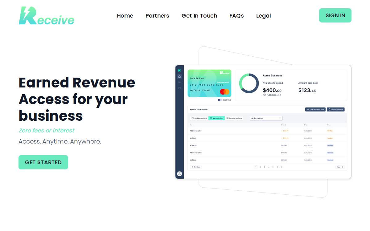 Receive website preview
