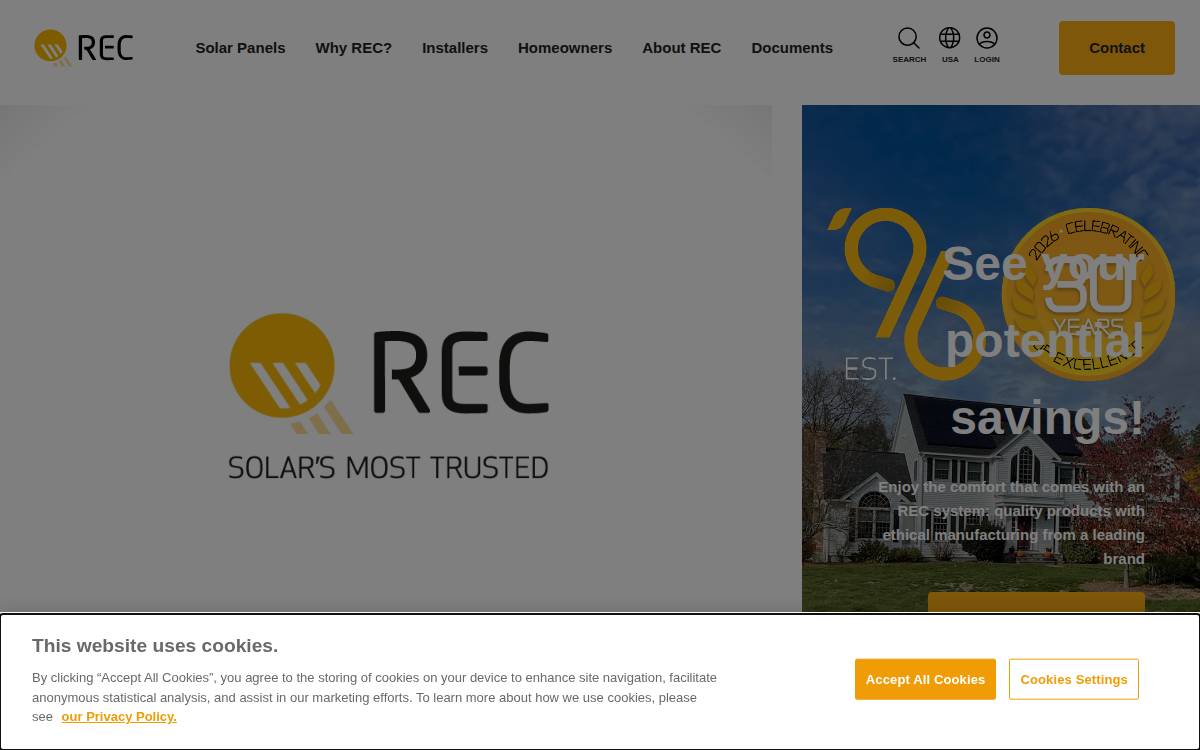 Recgroup website preview