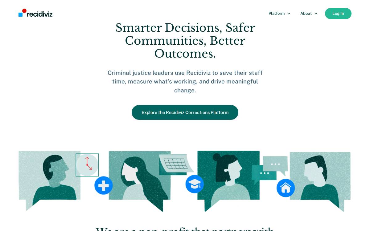 Recidiviz website preview