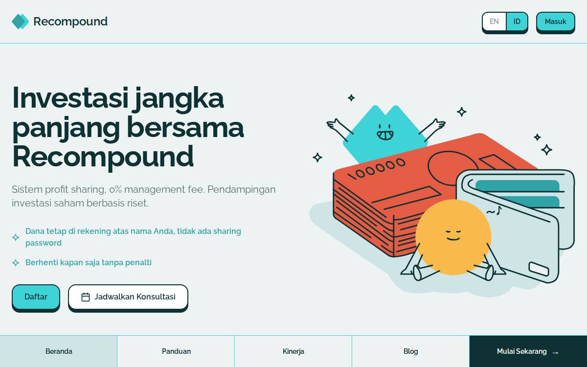 Recompound website preview