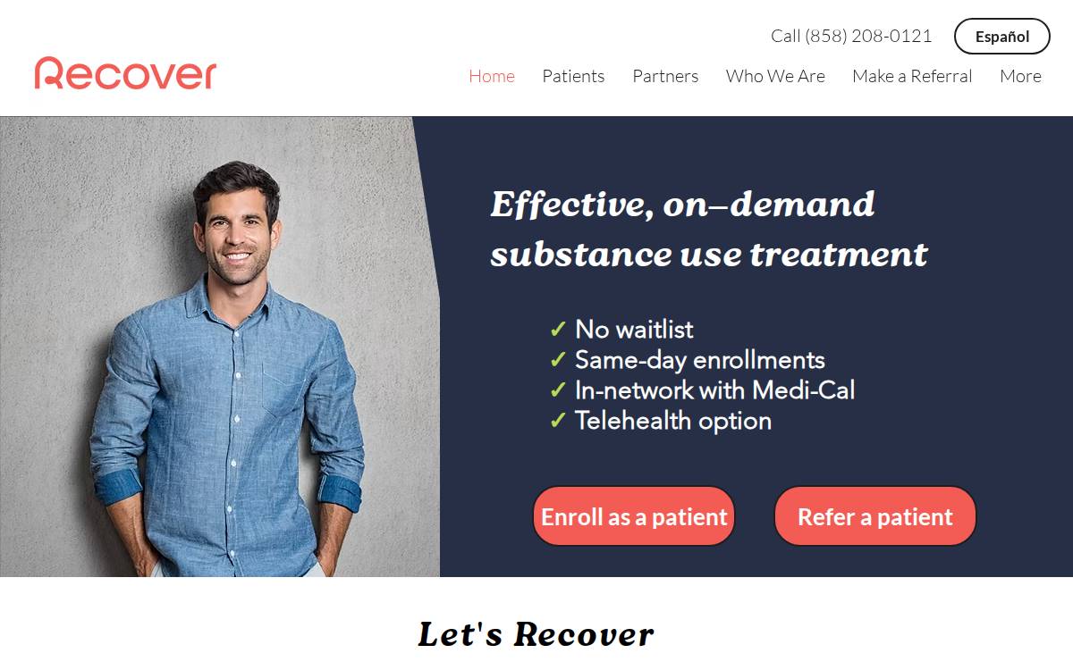 Recover website preview
