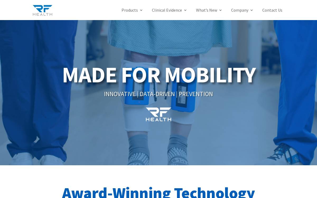 Recovery Force Health website preview