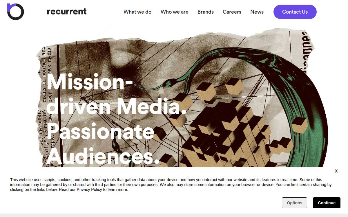 Recurrent website preview