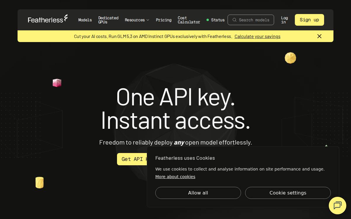Recursal AI, Inc. website preview