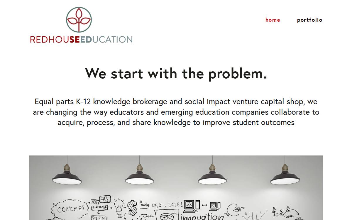 Red House website preview
