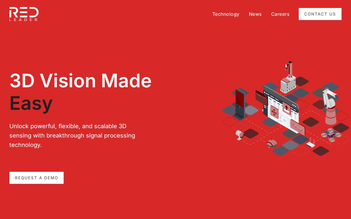 Red Leader Technologies website preview