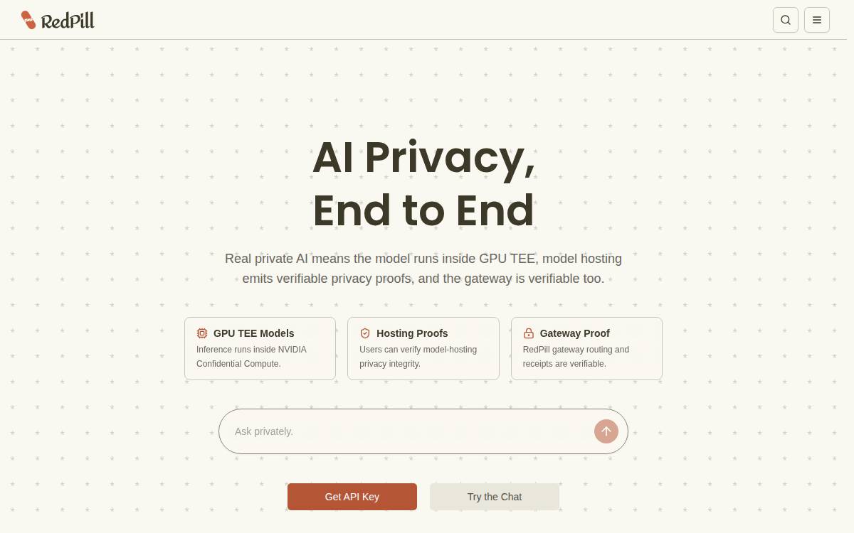 Red Pill website preview