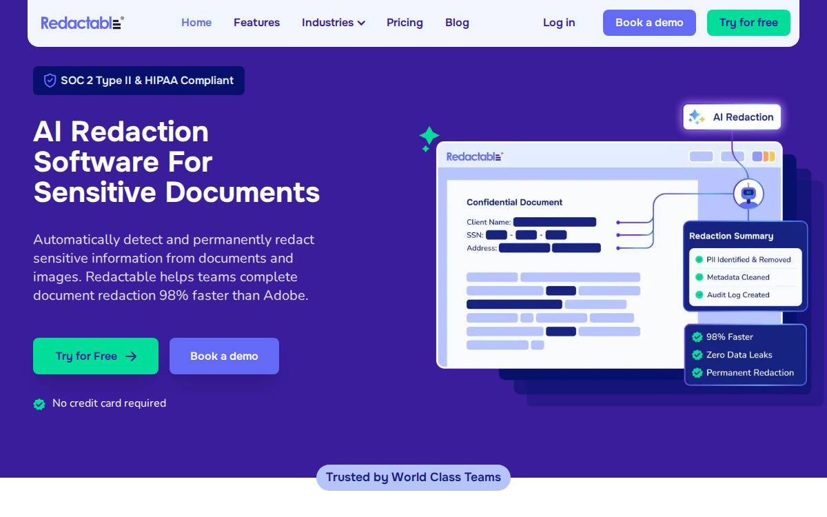 Redactable website preview