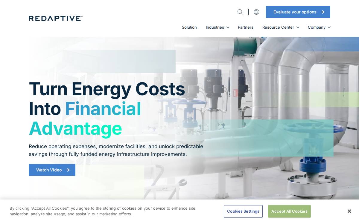 Redaptive website preview
